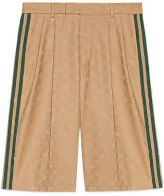 Gucci x adidas FW22 Khaki Logo Print Straight Casual Shorts 722512-ZAI22-2387 Buy Gucci x adidas FW22 Khaki Logo Print Straight Casual Shorts 722512-ZAI22-2387