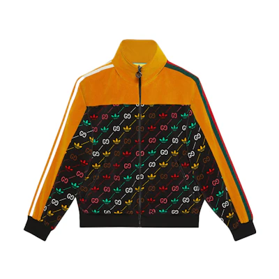 Gucci adidas FW22 Logo Print Cotton Jacket Multicolor 692110-XJE1Q-1139