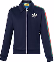 Gucci x adidas FW22 Navy Striped Embroidered Collar Jacket 692112-XJEKX-4904 Gucci x adidas FW22 Navy Striped Embroidered Collar Jacket 692112-XJEKX-4904