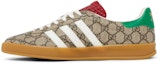 Lookbook Gucci x adidas Gazelle 'Beige GG Monogram' Beige GG Monogram IE2262
