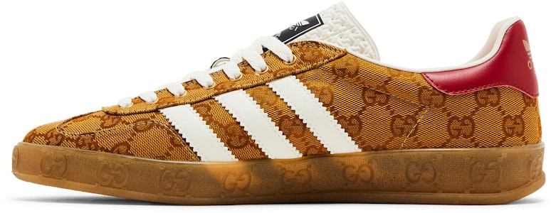 Gucci x 阿迪达斯 Gazelle 'GG 经典花纹' HQ8850 Lookbook Gucci x 阿迪达斯 Gazelle 'GG 经典花纹' HQ8850