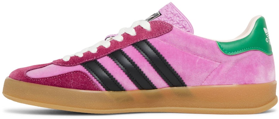 Gucci x adidas Gazelle 'Merah Jambu' HQ8852 Lookbook Gucci x adidas Gazelle 'Merah Jambu' HQ8852