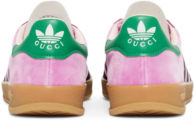 Gucci x adidas Gazelle 'Merah Jambu' HQ8852 Details for Gucci x adidas Gazelle 'Merah Jambu' HQ8852