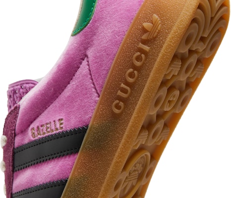 Gucci x adidas Gazelle 'Merah Jambu' HQ8852 2