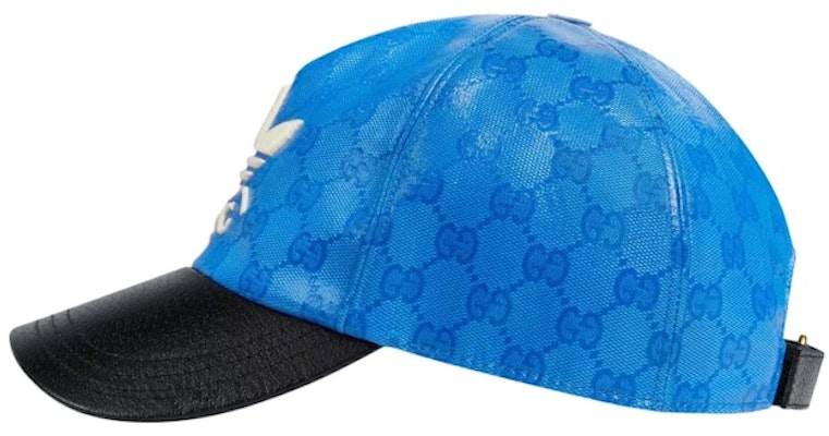Gucci x adidas GG Allover Logo Cap Blue/Black Order Gucci x adidas GG Allover Logo Cap Blue/Black