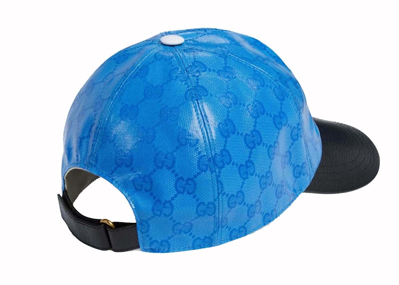 Lookbook Topi Gucci x adidas GG Logo Seluruhnya Biru/Hitam