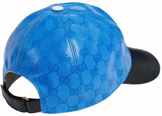 Gucci x adidas GG Allover Logo Cap Blue/Black Lookbook Gucci x adidas GG Allover Logo Cap Blue/Black