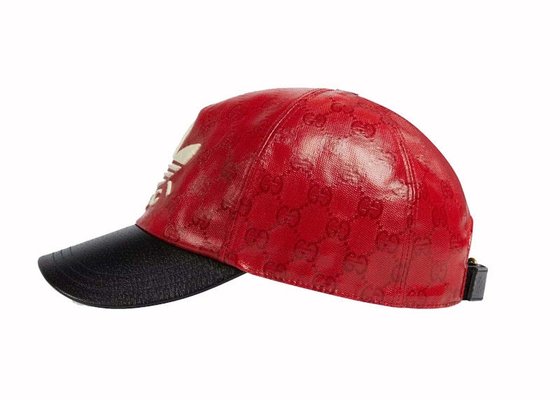 Order Gorra Roja/Negra Gucci x adidas con Logo GG Estampado por Todos Lados