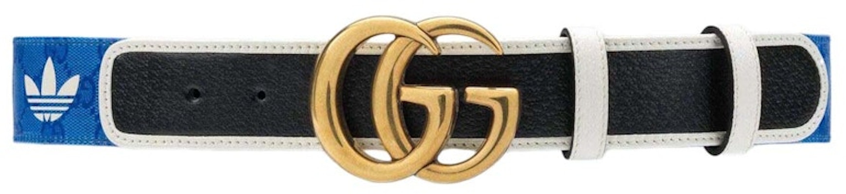 Gucci x adidas GG Canvas Belt Blue/Black/White Buy Gucci x adidas GG Canvas Belt Blue/Black/White