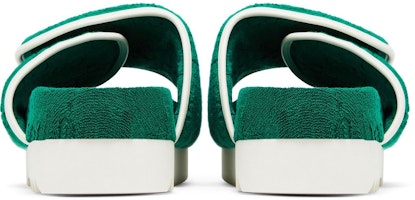 구찌 x 아디다스 GG 플랫폼 샌들 '그린 코튼 스폰지' 702412-UU010-3171 Details for 구찌 x 아디다스 GG 플랫폼 샌들 '그린 코튼 스폰지' 702412-UU010-3171