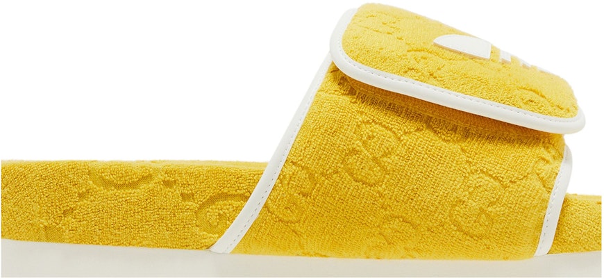 Gucci x adidas GG Platform Sandal 'Yellow Cotton Sponge' 702412-UU010-7171 Order Gucci x adidas GG Platform Sandal 'Yellow Cotton Sponge' 702412-UU010-7171