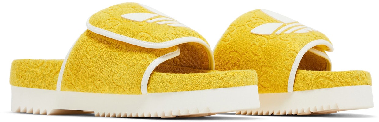 Sandalias Plataforma Gucci x adidas GG 'Algodón Esponja Amarillo' 702412-UU010-7171 Cheap Sandalias Plataforma Gucci x adidas GG 'Algodón Esponja Amarillo' 702412-UU010-7171