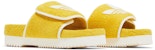 Sandal Platform Gucci x adidas GG 'Kapas Kuning'. 702412-UU010-7171