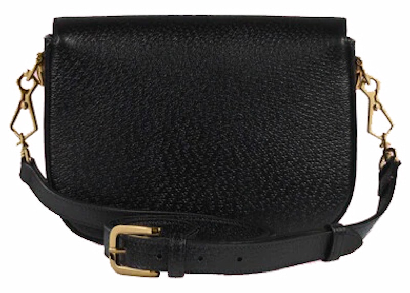 Order 古驰 x 阿迪达斯 Horsebit 1955 黑白斜挎包