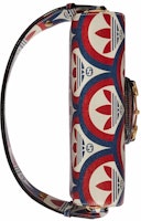 グッチ x アディダス ホースビット1955 ショルダーバッグ ブルー/レッド Lookbook グッチ x アディダス ホースビット1955 ショルダーバッグ ブルー/レッド