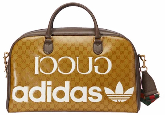 Gucci x adidas Large Duffle Bag Beige/Brown Buy Gucci x adidas Large Duffle Bag Beige/Brown