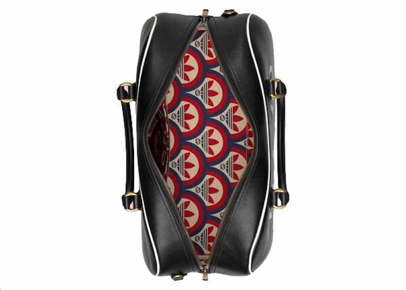 Lookbook Gucci x 阿迪达斯 黑色大号旅行袋