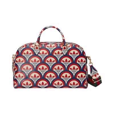 Gucci x adidas Large Duffle Bag Blue/Red
