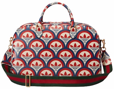 古驰x阿迪达斯 大号旅行袋 蓝色/红色 Order 古驰x阿迪达斯 大号旅行袋 蓝色/红色