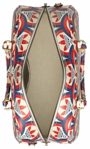 古驰x阿迪达斯 大号旅行袋 蓝色/红色 Lookbook 古驰x阿迪达斯 大号旅行袋 蓝色/红色