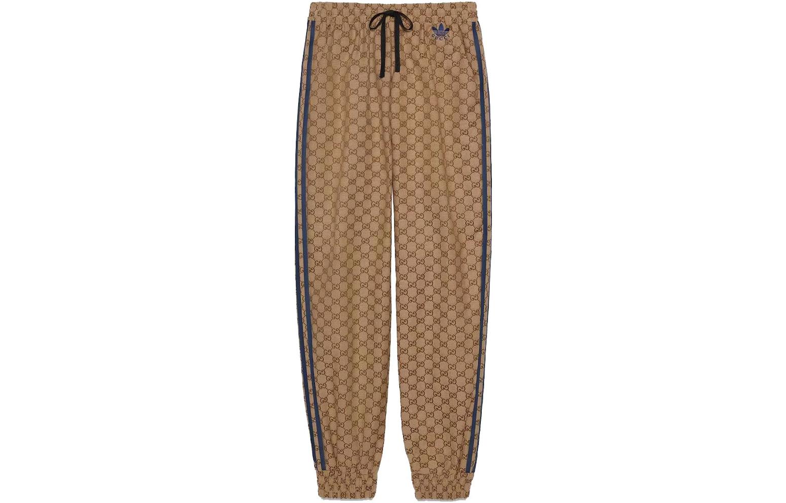 Gucci x adidas Letter Print Jogger Pants Beige ( FW22 Collection) 723882-Z8A5P-2254