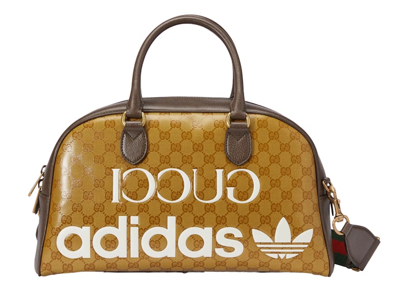 Gucci x adidas Medium Duffle Bag Beige/Brown