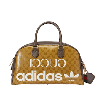 Gucci x adidas Medium Duffle Bag Beige/Brown