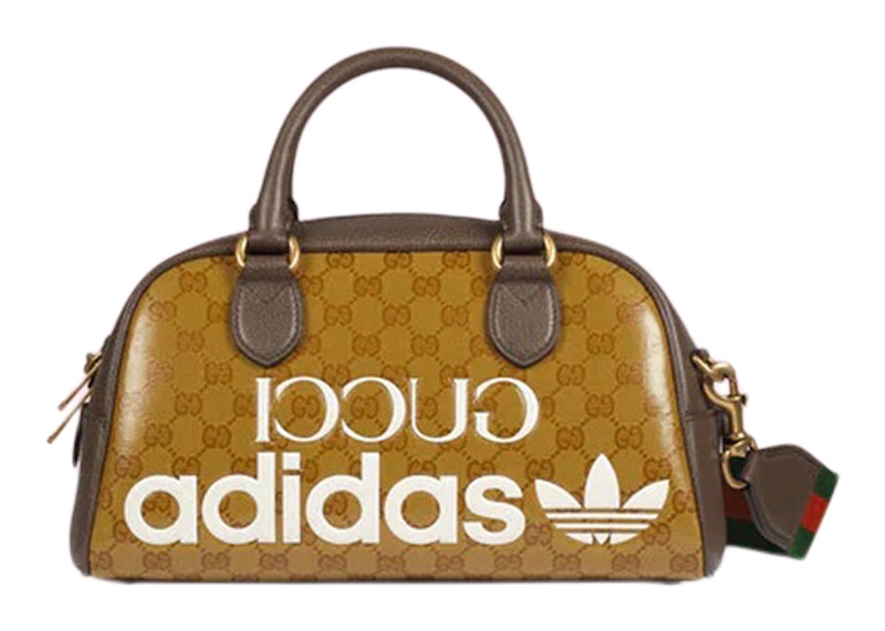 Gucci x adidas Mini Duffle Bag Beige/Brown