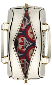 古驰 x 阿迪达斯 迷你行李包 白色 Lookbook 古驰 x 阿迪达斯 迷你行李包 白色