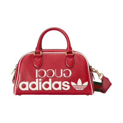 Gucci x adidas Mini Duffle Bag Red