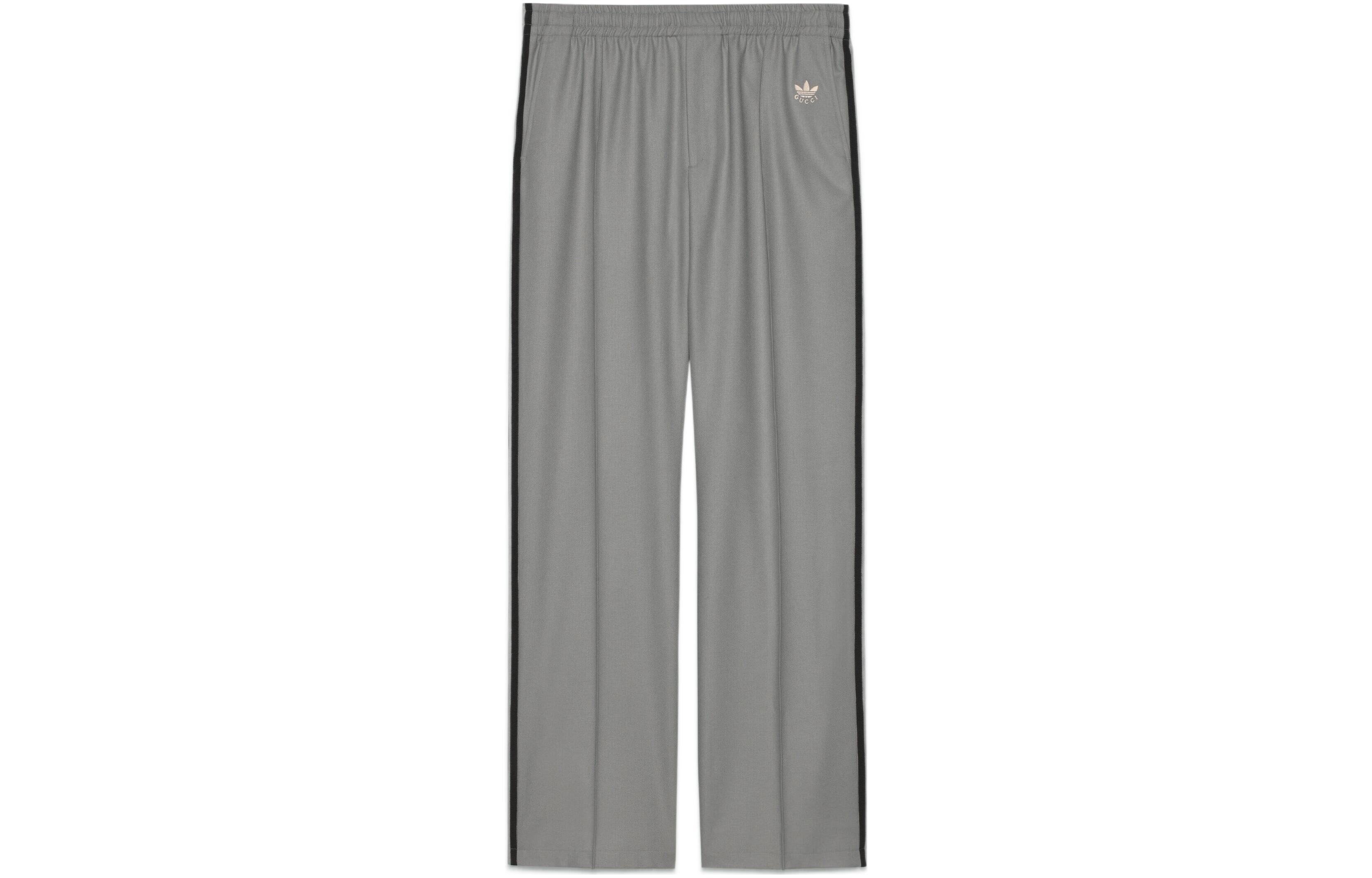 Gucci x adidas Originals Grey Stripe Trim Track Pants 714926-ZAK7B-1128
