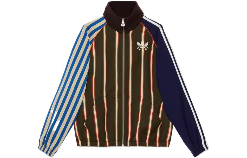 Gucci adidas Originals SS23 Striped Logo Jacket Collaboration 722266-ZALC0-3760