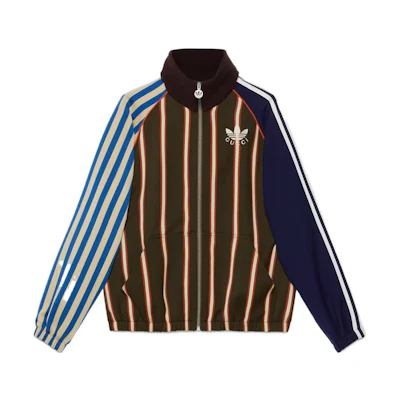 Gucci adidas Originals SS23 Striped Logo Jacket Collaboration 722266-ZALC0-3760