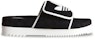 Sandal Gelincir Gucci x adidas 'Black GG Monogram' IE2275