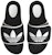 Sandal Gelincir Gucci x adidas 'Black GG Monogram' IE2275