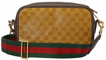 Beg Bahu Kecil Gucci x adidas Beige/Coklat Order Beg Bahu Kecil Gucci x adidas Beige/Coklat