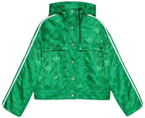 Gucci x adidas SS22 綠色條紋飛行員連帽外套 男女款 697438-ZAJFW-3778 Buy Gucci x adidas SS22 綠色條紋飛行員連帽外套 男女款 697438-ZAJFW-3778