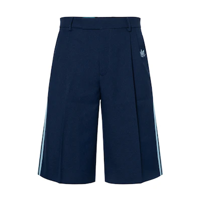 Gucci adidas SS23 Blue Striped Logo Embroidery Shorts 722512-ZALDA-4486