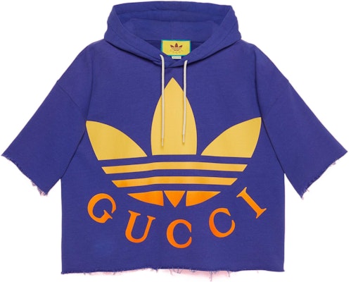 Gucci x adidas SS23 Hoodie Kapas Cetak Logo - Navy 722954-XJE1G-4622 Buy Gucci x adidas SS23 Hoodie Kapas Cetak Logo - Navy 722954-XJE1G-4622
