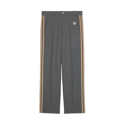 Gucci ADIDAS SS23 Logo Print Track Pants Dark Gray 710399-ZALCR-1045