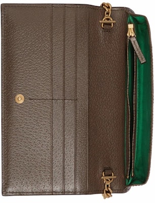 Gucci x adidas Wallet With Chain Beige/Brown Lookbook Gucci x adidas Wallet With Chain Beige/Brown