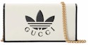 Buy Gucci x adidas Wallet With Chain Off-White