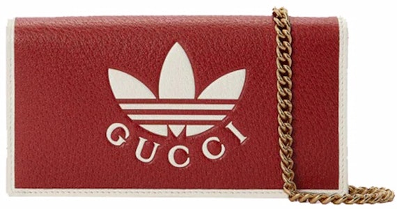 Gucci 联名 adidas 链条钱包 红色 Buy Gucci 联名 adidas 链条钱包 红色