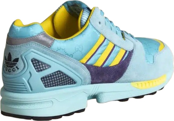 Gucci x adidas ZX 8000 ''Aqua GG Monogram'' Sneakers IE2272 Shop Gucci x adidas ZX 8000 ''Aqua GG Monogram'' Sneakers IE2272