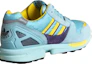 Shop Gucci x adidas ZX 8000 ''Aqua GG Monogram'' Sneakers IE2272