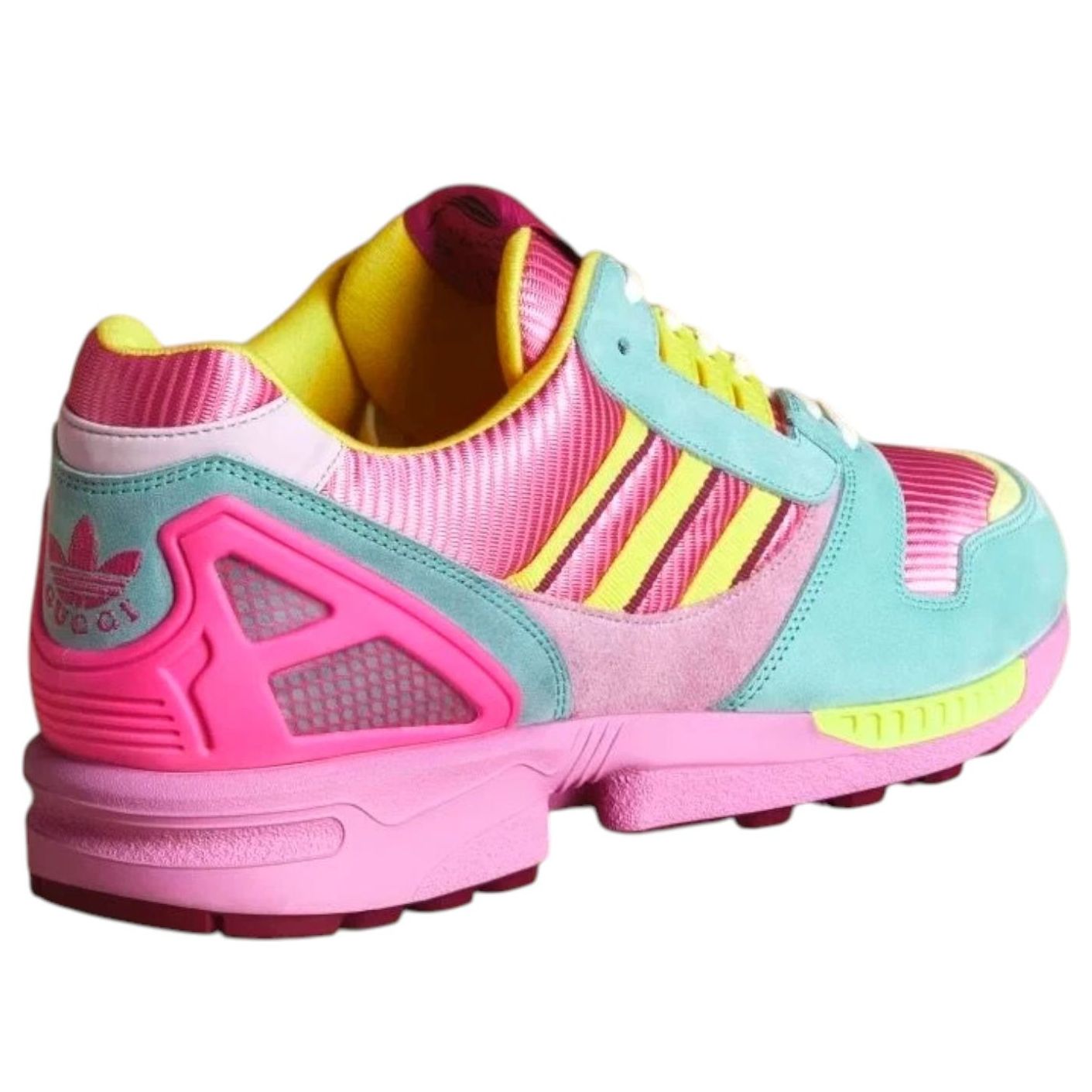Shop Gucci x adidas ZX 8000 '粉紅岩層' IE2271