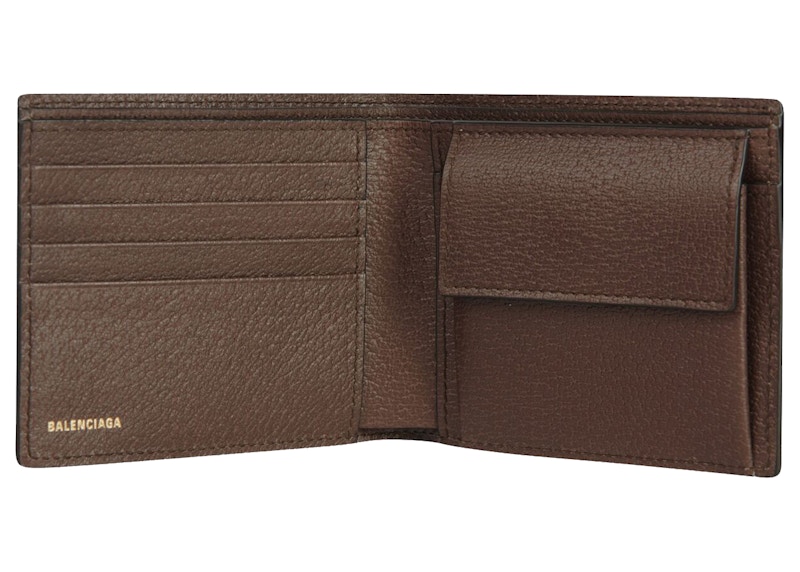 Gucci x Balenciaga The Hacker Project Bi-Fold Coin Wallet Beige 圖 3