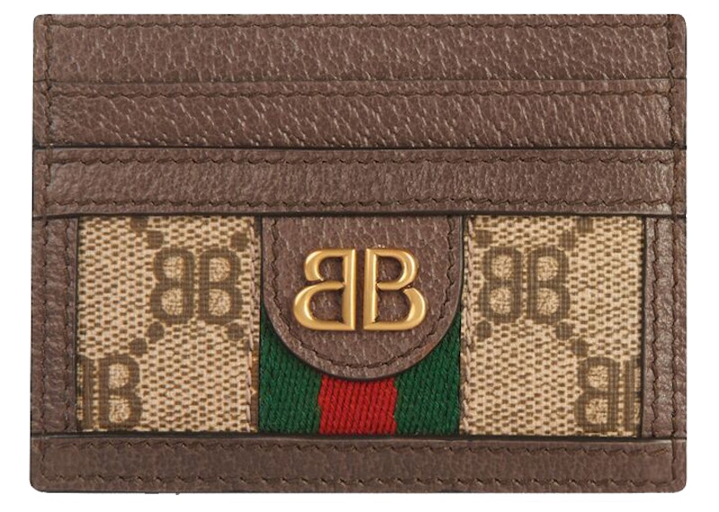 Gucci x Balenciaga The Hacker Project Card Case Beige