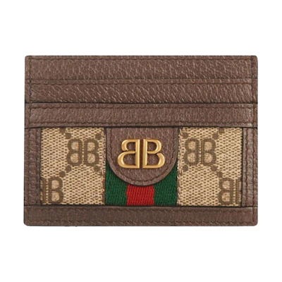 Gucci x Balenciaga The Hacker Project Card Case Beige