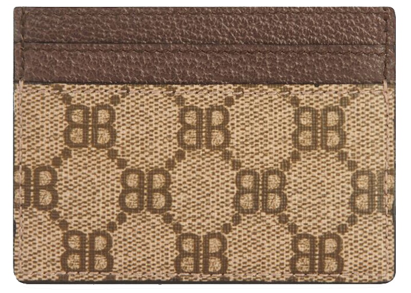 Order Gucci x Balenciaga The Hacker Project Tarjetero Beige
